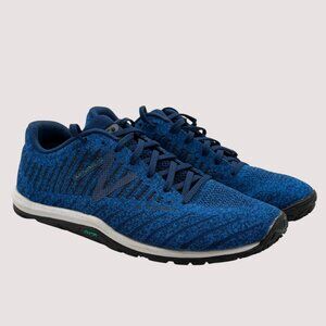 New Balance Women Minimus Blue Knit Zero Drop Running Shoe WX20CR7 Size 8